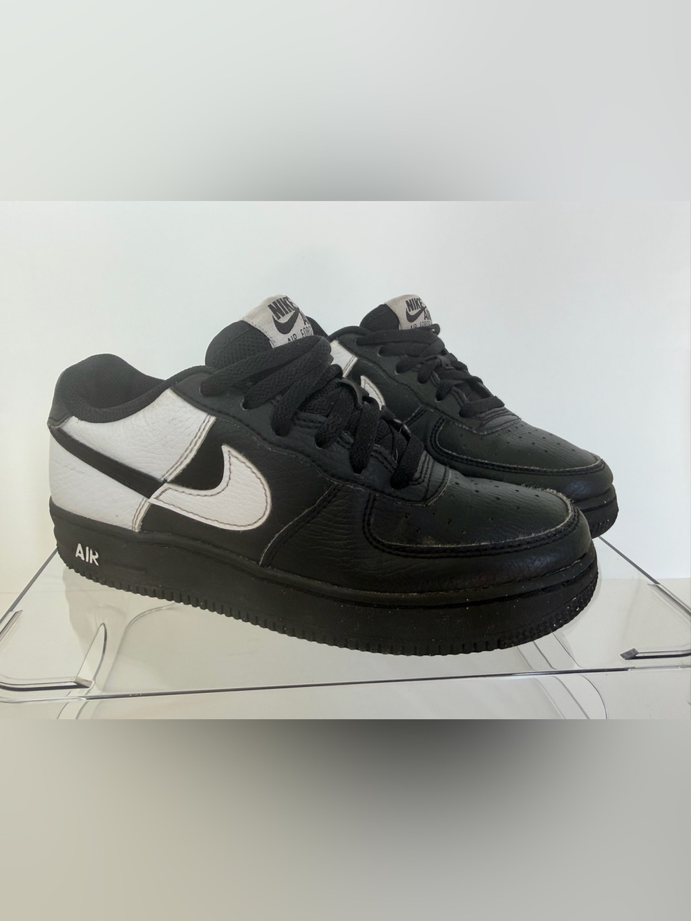 Nike Air Force 1 Next Nature GS "Split Black White"